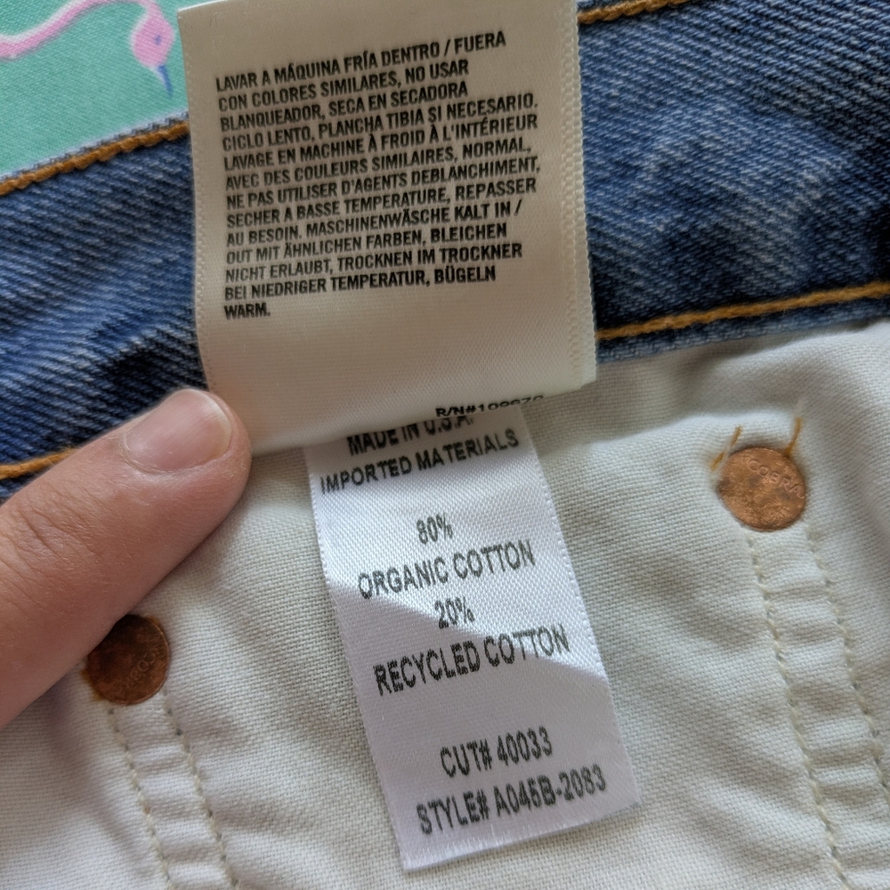Agolde high rise tapered jeans, size 31 - Picture 5 of 6